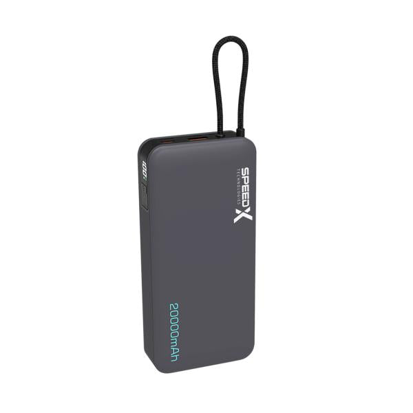 SpeedX Sp-s285 22.5w 20000mah Super-Fast Charging Power Bank