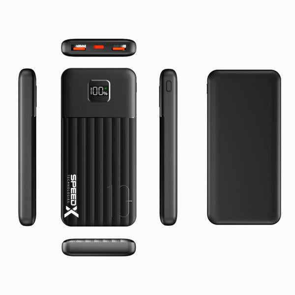 SpeedX Sp-s188l 3in1 (22.5w) 10000mah Fast Charging Power Bank