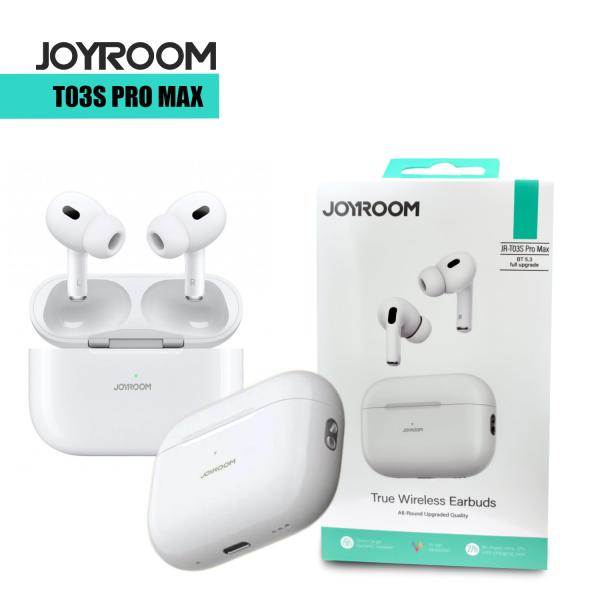 Joyroom Jr-t03s Pro Max True with Pop Up Windows Wireless Earbuds Original White