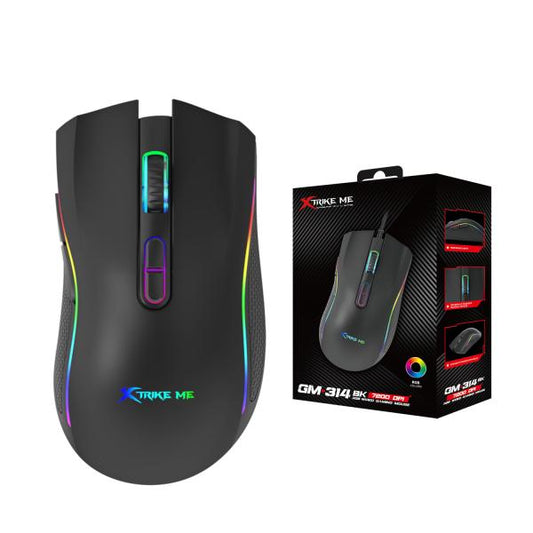 Xtrike Me Gm-314 Bk Wired Gaming Mouse