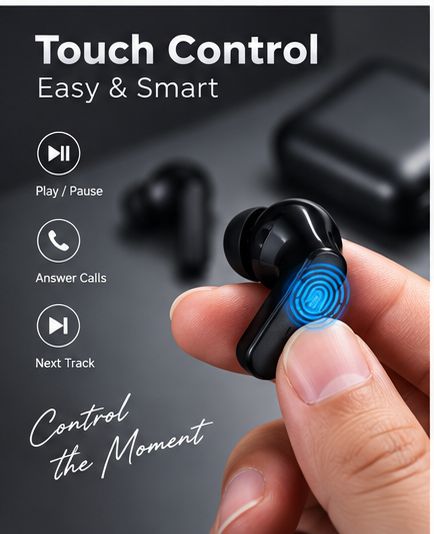 Buds Pro 9 – Premium Wireless Earbuds | Powerful Sound, Smart Touch & ANC/ENC