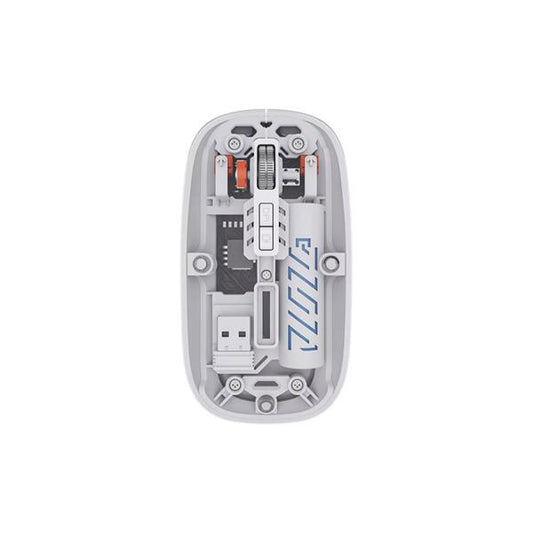 Transparent M-10a Wireless + Bluetooth Dual Mode Rechargeable Mouse