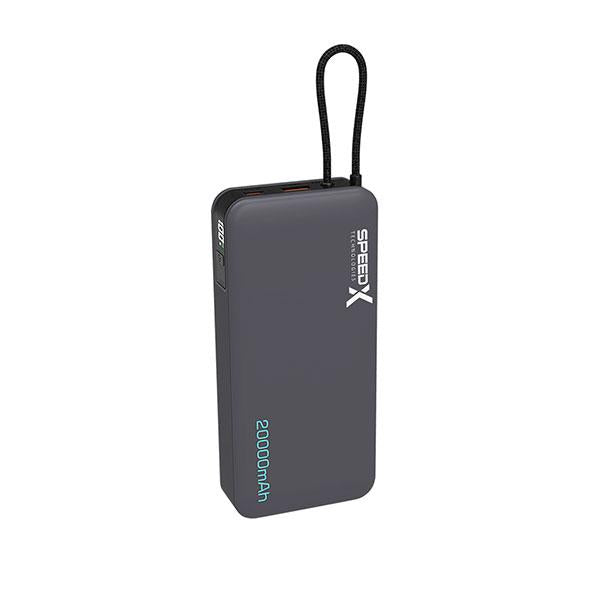 SpeedX Sp-s285 22.5w 20000mah Super-Fast Charging Power Bank